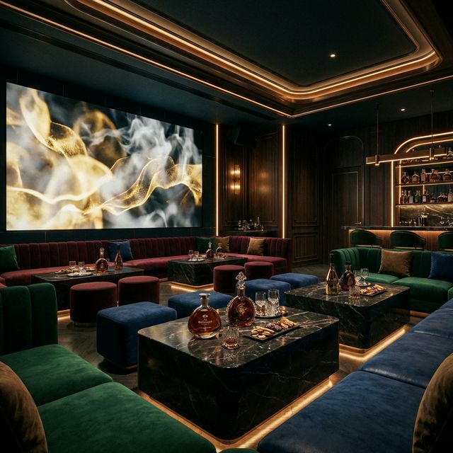 충남 가라오케 프리미엄 VVIP 라운지 실제 시설